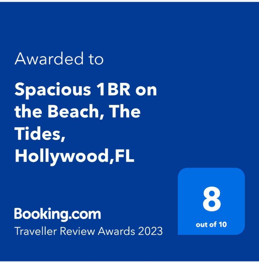 Spacious 1Br On The Beach, The Tides, Hollywood,Fl Eksteriør billede